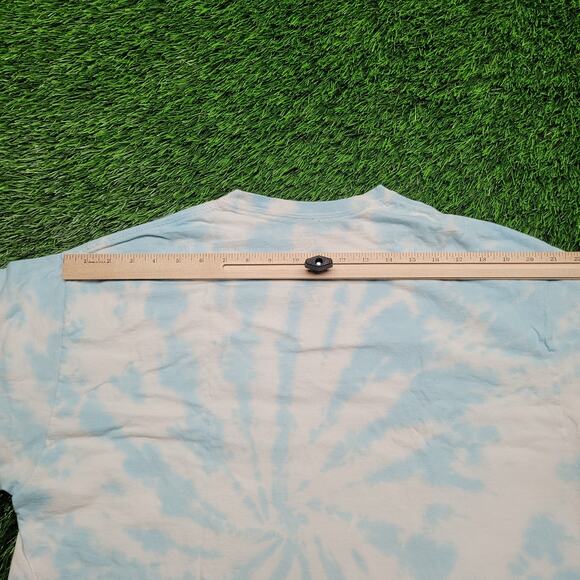 Tupac 2Pac Poetic Justice 1993 Movie T-Shirt Mens XL Blue Tie-Dye Japanese Text - Picture 8 of 9